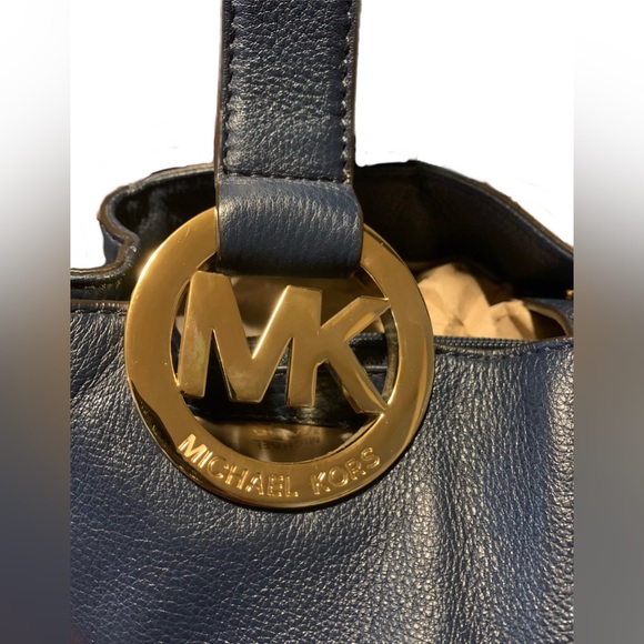 Michael Michael Kors Navy Blue Shoulder Bag - Picture 11 of 16